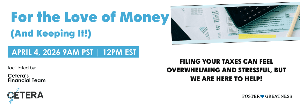 For the Love of Money workshop cover